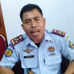 Kalapas Pamekasan, Hanafi saat ditemui di ruangannya di Lapas Klas IIA Pamekasan.