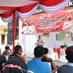 Gerai Vaksin Presisi di Mall Mini Pelayanan Polri (MMPP) Polresta Sidoarjo. (foto: ist)