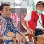 Didi Kempot saat bertemu dengan Bupati Kanang.