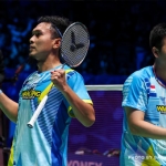 Mohammad Ahsan/Hendra Setiawan meraih juara All England 2019 ganda campuran.