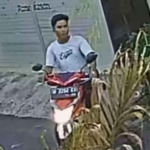 Aksi curanmor yang terekam CCTV di Pamekasan.