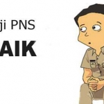 Salah satu meme yang beredar di medsos terkait kenaikan gaji PNS.