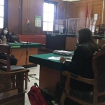 Suasana sidang kasus penipuan pembangunan infrastruktur tambang nikel dengan terdakwa Christian Halim.