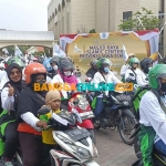 Para peserta saat akan berangkat Pawai Tarhib Ramadhan 1444 H. Foto: YUDI ARIANTO/BANGSAONLINE