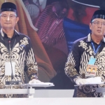 Yuhronur Efendi-KH Abdul Rouf saat Debat Publik.