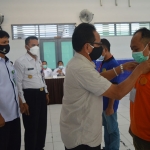 Lembaga Pemasyarakatan (Lapas) Kelas IIB Tuban melatih keterampilan Warga Binaan Pemasyarakatan (WBP) Lapas Tuban, Rabu (24/3/2021). (foto: ist)