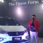 All New Ertiga Sport FF saat diperkenalkan pada publik di Surabaya.