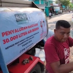 Repnas Indah-Yudha salurkan air bersih bagi warga terdampak kekeringan.