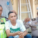 HN saat diamankan Anggota Satlantas Polres Jombang.