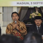 Bupati Madiun pada Rakor Evaluasi.