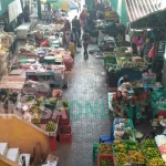 Pasar Tradisional Mimbaan Baru Situbondo. foto: MURSIDI/ BANGSAONLINE