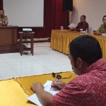 Suasana pertemuan SPSI dan Apindo Kota Batu membahas besaran UMK tahun 2021. (foto: ist)