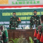 Dandim 0812 Lamongan Letkol. Inf Sidik Wiyono saat pembukaan kegiatan.