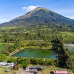 Wisata Embung Kledung Temanggung Jawa Tengah. Foto: Ist