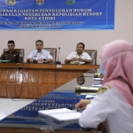 Suasana sosialisasi nota kesepahaman baru antara Mendagri, Kapolri, dan Kejagung. Foto: Ist.