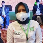 Anik Maslachah, Sekretaris DPW PKB Jatim saat mengikuti Munas Alim Ulama dan Rakernas PKB di Jakarta. foto: istimewa