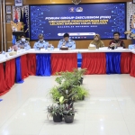 Suasana Forum Group Discussion (FGD) Mekanisme Penghapusan dan Lelang Barang Milik Negara (BMN) yang digelar Kantor Imigrasi Kelas I TPI Malang, Selasa (25/10).