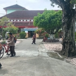 Suasana sekolah di Kota Blitar.