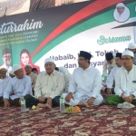 Gus Ipul saat menghadiri silaturahmi bareng habib, Kiai, tokoh dan alumni pesantren se Bangkalan di pesantren Syaichona Cholil Bangkalan, Kamis (3/5) siang.