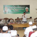 Suasana Halaqoh Dzurriyah Pendiri NU di Pondok Pesantren Tambakberas.