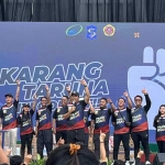 Pengurus Karang Taruna Surabaya dalam acara Kartar Run di Kota Lama. Foto: Dok. Karang Taruna Kota Surabaya.