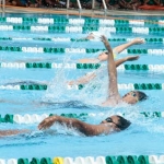 Atlet renang KRPG ketika latihan. foto: SYUHUD/ BANGSAONLINE