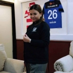 Direktur baru PT Polana Bola Madura Bersatu, Annisa Zhafarina Qosasi.