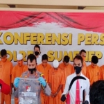 Polres Sumenep saat menggelar rilis pers ungkap kasus hasil Ops Sikat Semeru 2020.