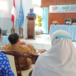 Suasana ketika peringatan hari Gizi Nasional 2022 di Kabupaten Tuban.