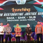 Gubernur Khofifah saat launching RRJ.