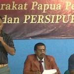 Masyarakat papua pecinta sepak bola dan persipura. foto: merdeka.com