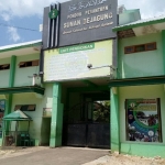 Suasana sekolah tampak lengang saat berlangsung UNBK.
