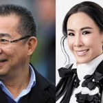 Vichai Srivaddhanaprabha  dan putrinya, Voramas. foto: mirror.co.uk