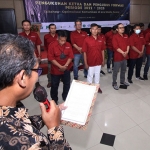 Suasana pengukuhan pengurus Forwas 2022-2025.