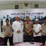 Syeikh Imam Masjid Madinah, Syeikh Hussein Jaber, hadir dalam acara  Halfah UKM TQ. foto: istimewa