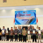 Pembagian sertifikat PTSL di Kabupaten Probolinggo.