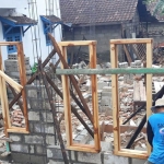 Program bedah rumah di Kabupaten Pasuruan. (foto: ist).