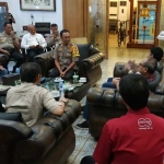 Silaturrahim antara Kapolrestabes Surabaya Kombes Pol Sandi Nugroho dengan AMSI Jatim.