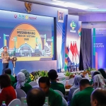 Pj Gubernur Jatim saat membuka Musrenbang RSUD dr Soetomo.