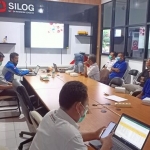 
PT Silog saat pres rilis terkait penegasan jika perusahaan bersih Narkoba (ist)