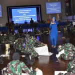 Suasana pelatihan membatik Shibori.