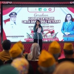 Ketua TP PKK Kabupaten Kediri, Eriani Annisa Hanindhito, saat memberi arahan. Foto: Ist