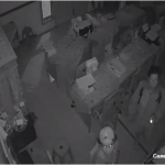 Tangkapan layar rekaman CCTV SDN 5 Wonosalam.