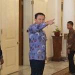 Ahok usir wartawan di balai kota DKI Jakarta. foto: merdeka.com