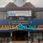 Kantor Dishub Kabupaten Madiun. Foto: HENDRO SUHARTONO/BANGSAONLINE