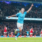 Erling Haaland sumbang satu kemenangan City atas Arsenal