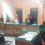 Sidang putusan kepengurusan klenteng. foto: GUNAWAN/ BANGSAONLINE