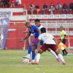 Laga Arema FC Vs Borneo FC di Stadion Soepriadi Kota Blitar.