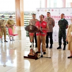 Bupati Rijanto saat press release di Kantor Pemkab Blitar di Kanigoro, Senin (23/3/2020).