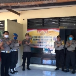 Jajaran Polres Pamekasan saat berada di Aspol Tangguh Semeru.